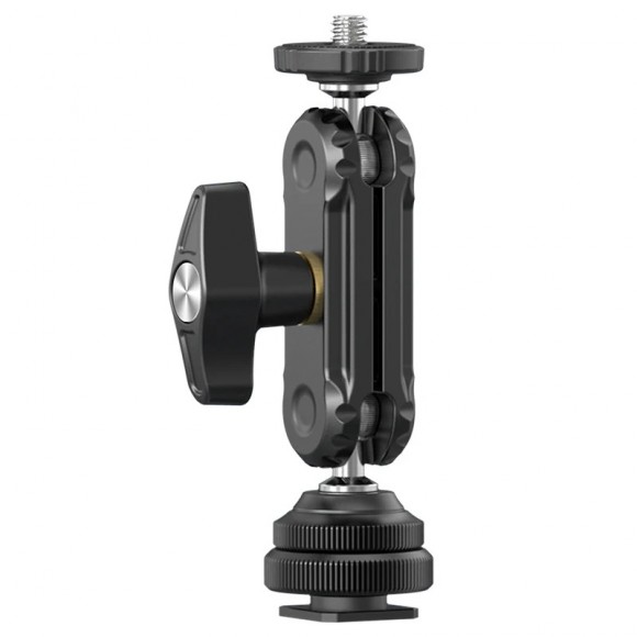 Ulanzi R098 Double Ball Head with Cold Shoe